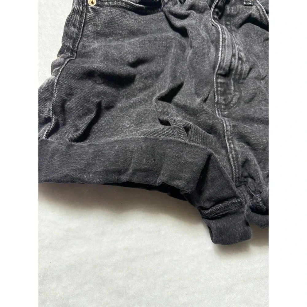Garage Denim Womens Size 7 Black Denim Jean Shorts
